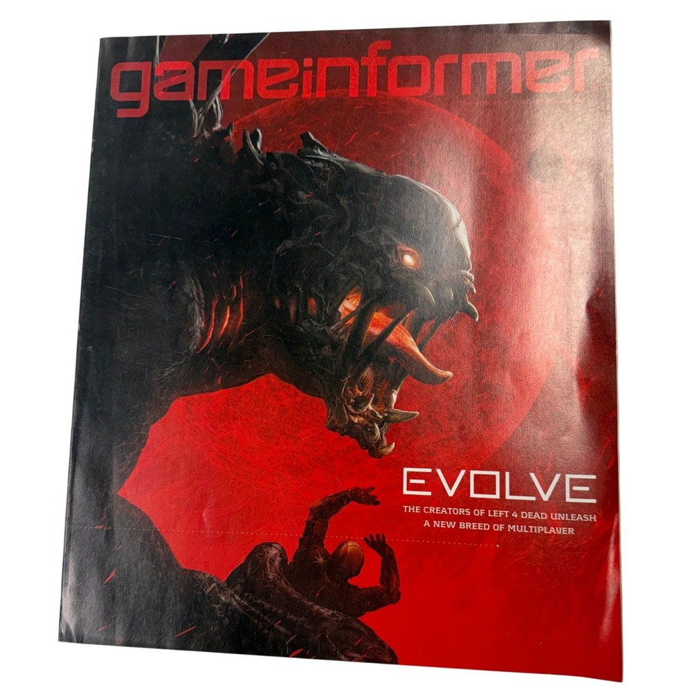 Game Informer Magazine Issue 250 February 2014 Evolve Cover Turtle Rock Studios